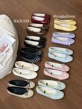  GIÀY BÚP BÊ NAGASHOES MŨI TRÒN BASIC ĐÍNH NƠ NAB109 
