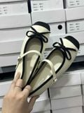 GIÀY BÚP BÊ NAGASHOES ĐÍNH NƠ VẢI QUAI NGANG NAB118 