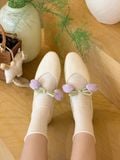  GIÀY BÚP BÊ NAGASHOES ĐÍNH HOA TULIP NAB123 