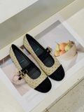  GIÀY BÚP BÊ NAGASHOES MŨI TRÒN 2 QUAI PHỐI KHÓA NAB129 