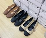  GIÀY BÚP BÊ NAGASHOES MŨI TRÒN 2 QUAI PHỐI KHÓA NAB129 