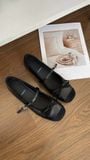  GIÀY BÚP BÊ NAGASHOES QUAI NGANG ĐÍNH NƠ NAB131 