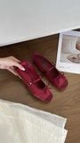  GIÀY BÚP BÊ NAGASHOES QUAI NGANG ĐÍNH NƠ NAB131 
