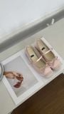  GIÀY BÚP BÊ NAGASHOES QUAI NGANG ĐÍNH NƠ NAB131 