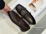  GIÀY BÚP BÊ NAGASHOES MŨI NHÚN ĐÍNH NƠ QUAI NGANG NAB134 