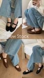  GIÀY BÚP BÊ NAGASHOES QUAI NGANG BASIC CẮT LAZER NAB140 