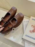  GIÀY BÚP BÊ NAGASHOES NÂNG CHIỀU CAO PHỐI QUAI ĐÍNH KHÓA 4P NAB90 