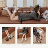  GIÀY BÚP BÊ NAGASHOES QUAI DÁN DA BÓNG PHỐI PHỤ KIỆN  2P NAB96 