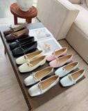  GIÀY BÚP BÊ NAGASHOES THẮT NƠ MAY CHỈ GIỮA  2P NAB97 