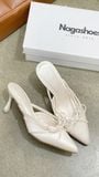  DÉP SỤC NAGASHOES MŨI NHỌN PHỐI DÂY NƠ 7P NAD346 