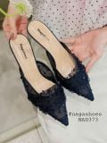  DÉP SỤC NAGASHOES QUAI LƯỚI PHỐI REN BLING BLING 4P NAD373 