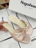  DÉP NAGASHOES MŨI VUÔNG QUAI XOẮN 5P NAD378 