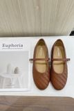  GIÀY BÚP BÊ NAGASHOES MŨI TRÒN ĐAN DÂY PHỐI QUAI NGANG NAB144 