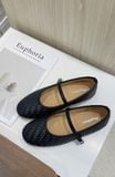 GIÀY BÚP BÊ NAGASHOES MŨI TRÒN ĐAN DÂY PHỐI QUAI NGANG NAB144 