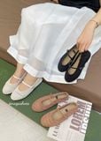  GIÀY BÚP BÊ NAGASHOES MŨI TRÒN GIẢ CỐI NAB111 