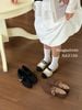  GIÀY BÚP BÊ NAGASHOES MŨI TRÒN 2 QUAI PHỐI KHÓA NAB129 