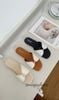  DÉP NAGASHOES MŨI TRÒN QUAI VẢI VIỀN DA NAD406 