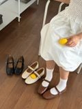  GIÀY BÚP BÊ NAGASHOES QUAI NGANG BASIC CẮT LAZER NAB140 