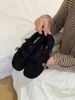 GIÀY BÚP BÊ NAGASHOES DA LỘN QUAI CHÉO ĐÍNH NƠ NAB138 