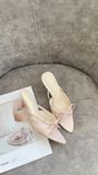  DÉP NAGASHOES MŨI NHỌN QUAI NGANG NƠ 7P NAD409 