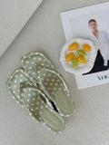  DÉP NAGASHOES QUAI KẸP MŨI VUÔNG ĐẾ XUỒNG 3P NAD396 