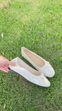  GIÀY BÚP BÊ NAGASHOES MŨI TRÒN NƠ ĐÍNH ĐÁ NAB151 