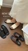  SANDAL NAGASHOES QUAI BÁNH MÌ MŨI VUÔNG NAS252 