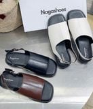  SANDAL NAGASHOES QUAI BÁNH MÌ MŨI VUÔNG NAS252 