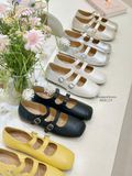  GIÀY BÚP BÊ NAGASHOES HAI QUAI NHẤN CHỈ MŨI GIÀY NAB119 