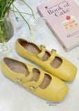  GIÀY BÚP BÊ NAGASHOES HAI QUAI NHẤN CHỈ MŨI GIÀY NAB119 
