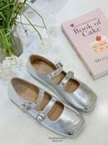  GIÀY BÚP BÊ NAGASHOES HAI QUAI NHẤN CHỈ MŨI GIÀY NAB119 