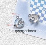  CHARM BẠC PHỤ KIỆN GIÀY 