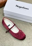  GIÀY BÚP BÊ NAGASHOES MŨI TRÒN ĐÍNH NƠ NAB110 