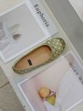  GIÀY BÚP BÊ NAGASHOES CHẤM BI NƠ MŨI TRÒN NAB145 
