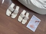  DÉP NAGASHOES MŨI VUÔNG 2 QUAI NGANG XOẮN NAD398 