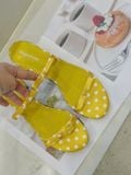  DÉP NAGASHOES MŨI TRÒN CHẤM BI HAI QUAI NƠ NAD395 