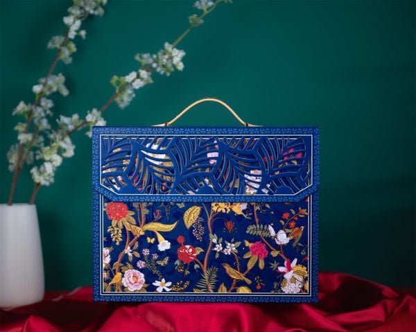 Set Quà Tặng Lộc Xuân 2 - Hộp quà Tết cao cấp sang trọng ý nghĩa 2026