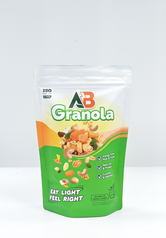 Ngũ Cốc Dinh Dưỡng AB Granola Túi 300G - Vị Dừa Nhiệt Đới