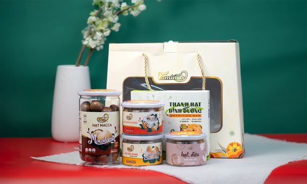 Set Quà Tặng Khai Xuân 3 - Hộp quà Tết cao cấp sang trọng ý nghĩa 2026