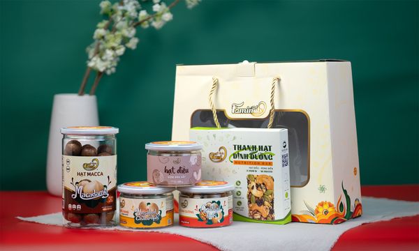 Set Quà Tặng Khai Xuân 3 - Hộp quà Tết cao cấp sang trọng ý nghĩa 2026