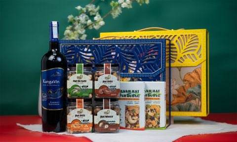 Set Quà Tặng Thịnh Vượng 1 - Hộp quà Tết cao cấp sang trọng ý nghĩa 2026