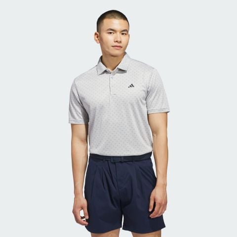 Adidas chính hãng - Áo polo performance textured print
