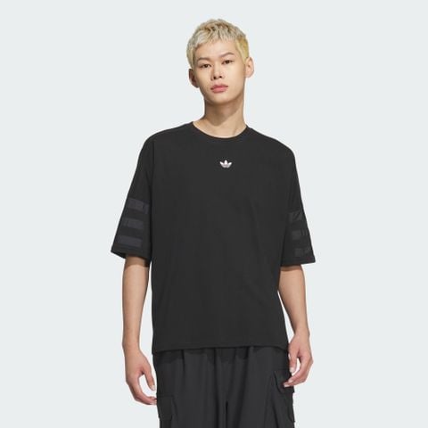 Adidas chính hãng - Áo Thun Ngắn Tay 3 Sọc To