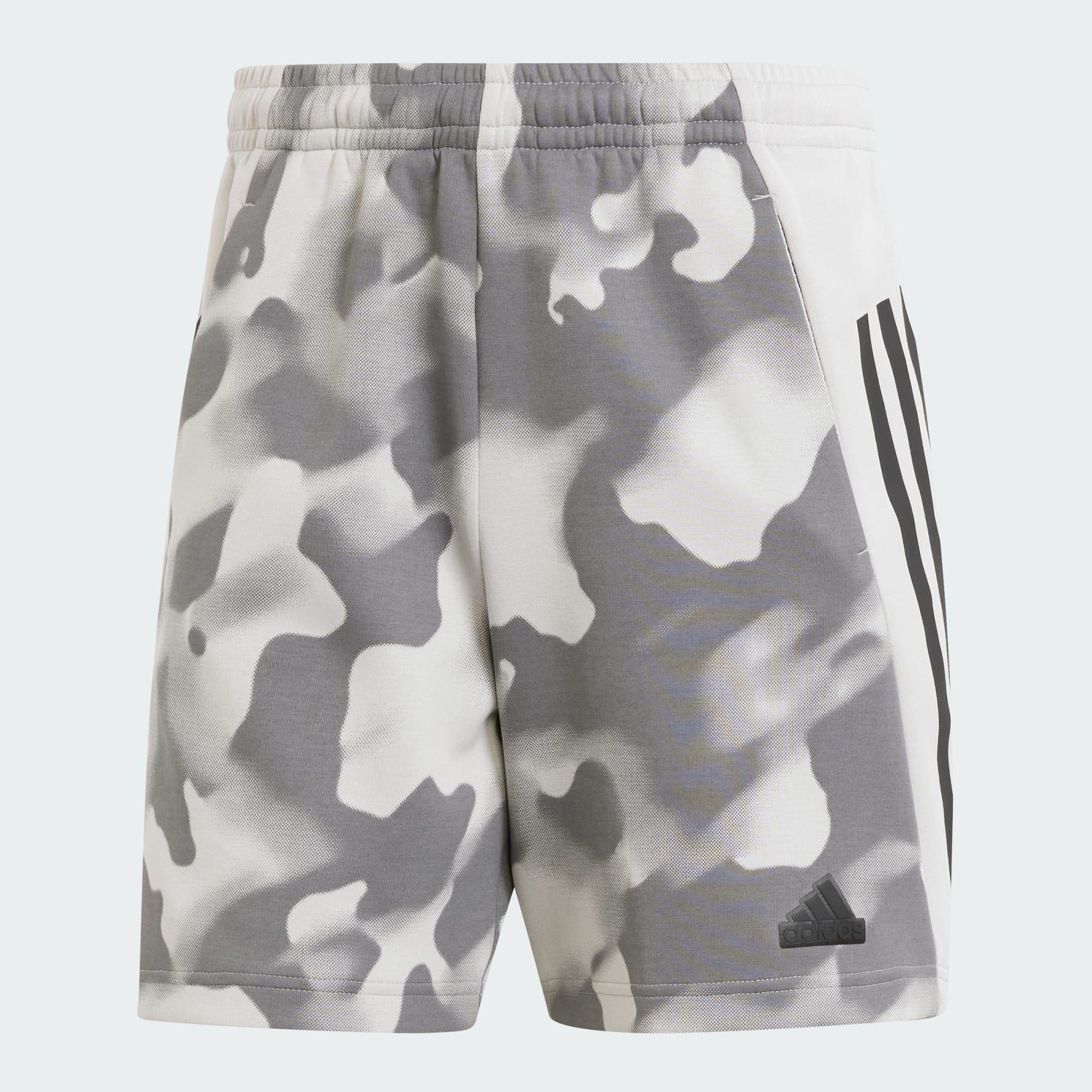 Adidas chính hãng - Quần Short Phủ Họa Tiết 3 Sọc Future Icons