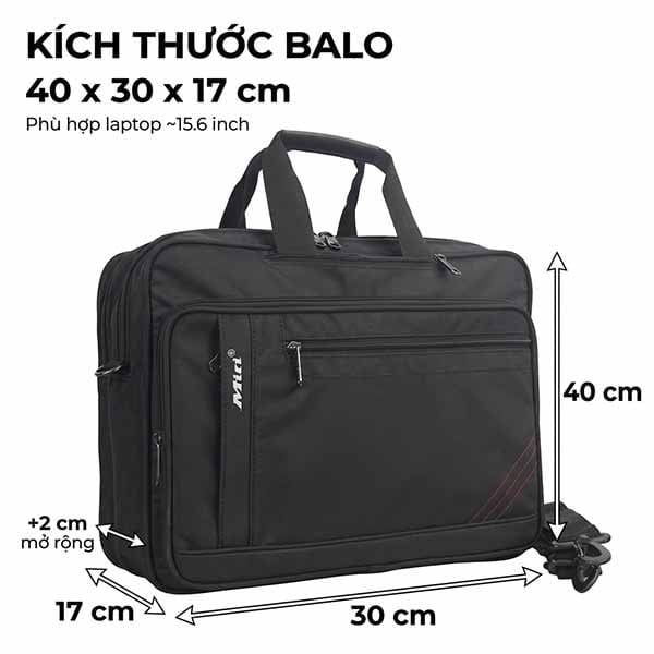 Cặp Balo Đa Năng BLD3637 mở rộng