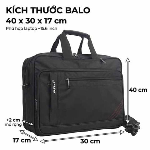 Cặp Balo Đa Năng BLD3637 mở rộng