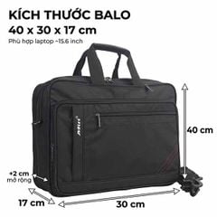 Cặp Balo Đa Năng BLD3637 mở rộng