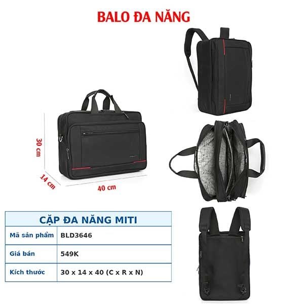 Cặp Balo Đa Năng - BLD3646