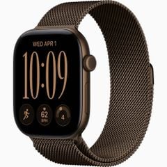 Apple Watch S12 GPS+Cellular 46mm - Dark Bronze Aluminium Case with Dark Bronze Milanese Loop