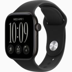 Apple Watch S12 GPS 42mm - Black Aluminium Case with Black Sport Band